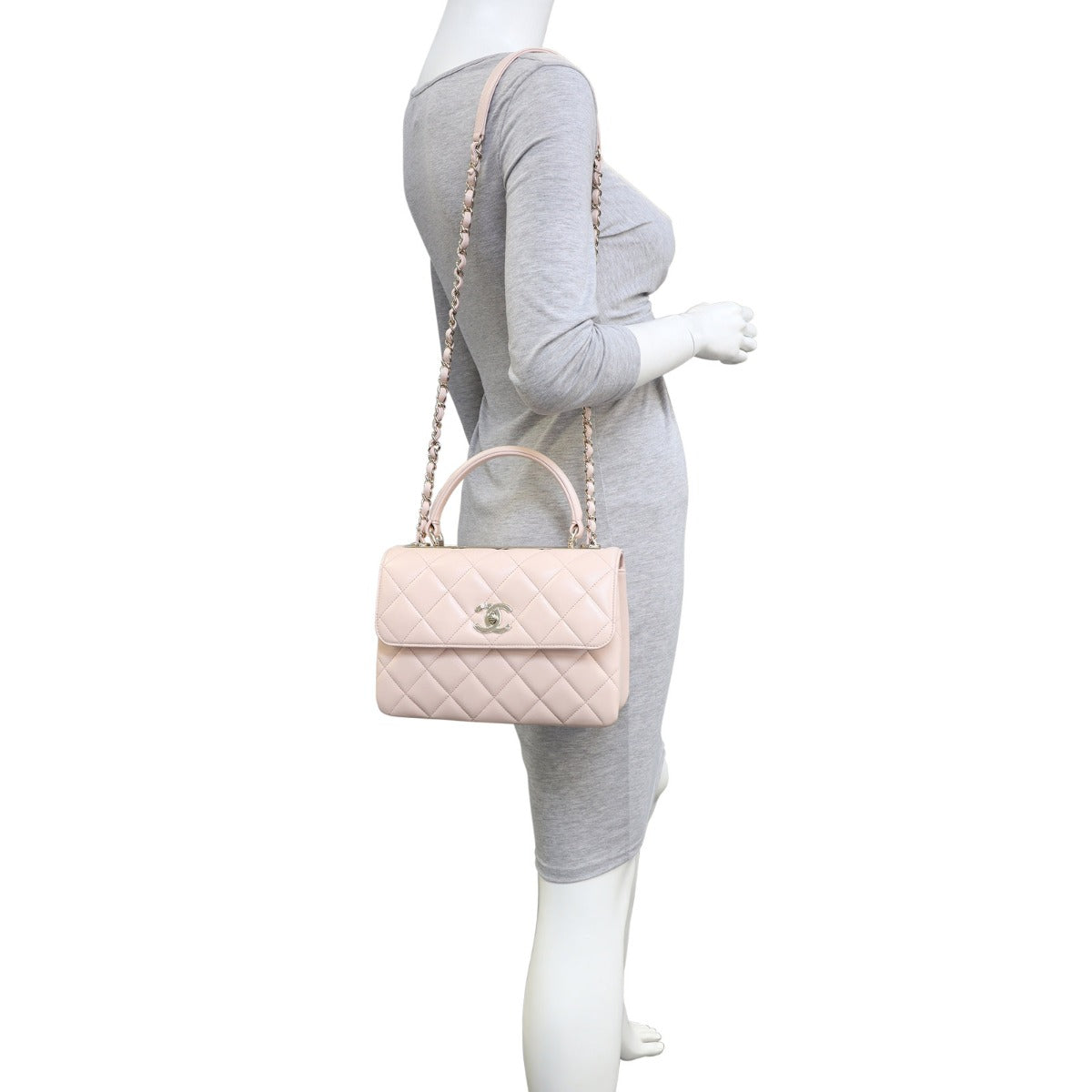 Chanel CC Trendy Small | Blush Pink