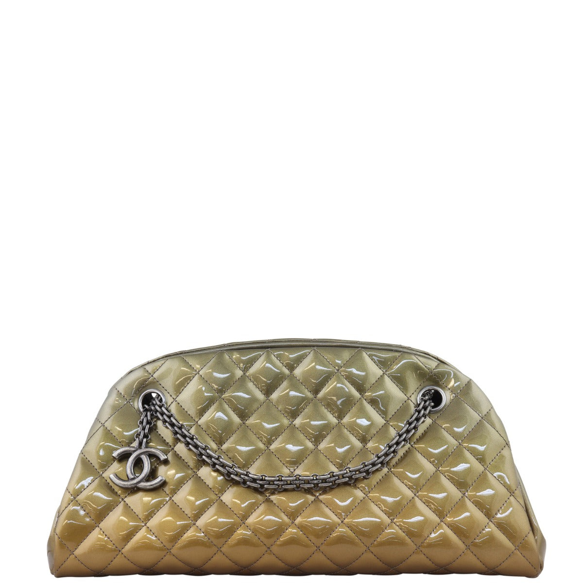 Chanel Just Mademoiselle Bowler Bag | Bronze