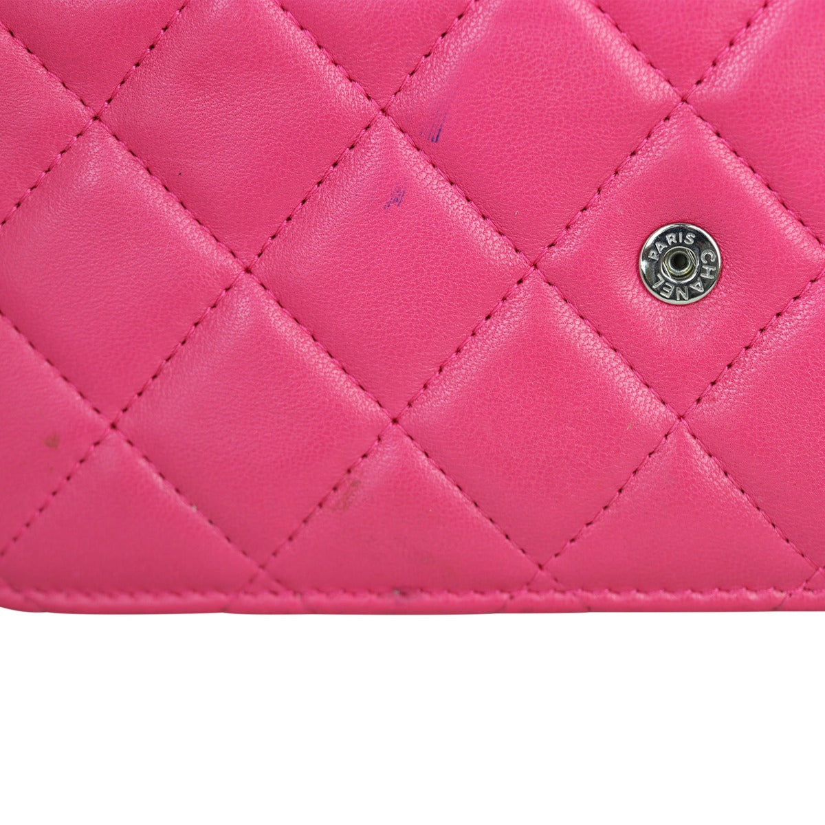 Chanel Classic Wallet on Chain | Hot Pink