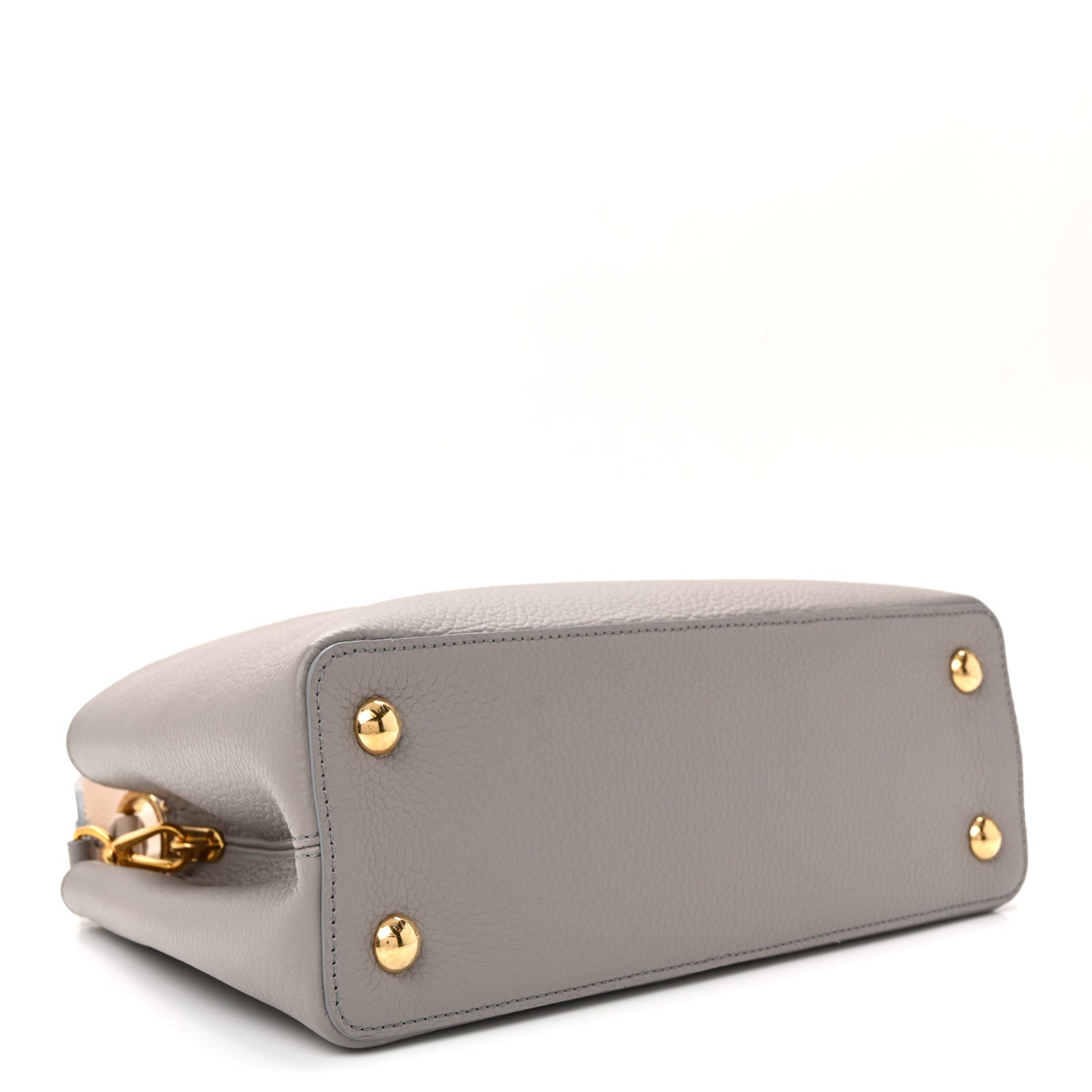 Taurillon Capucines MM Steeple Gray