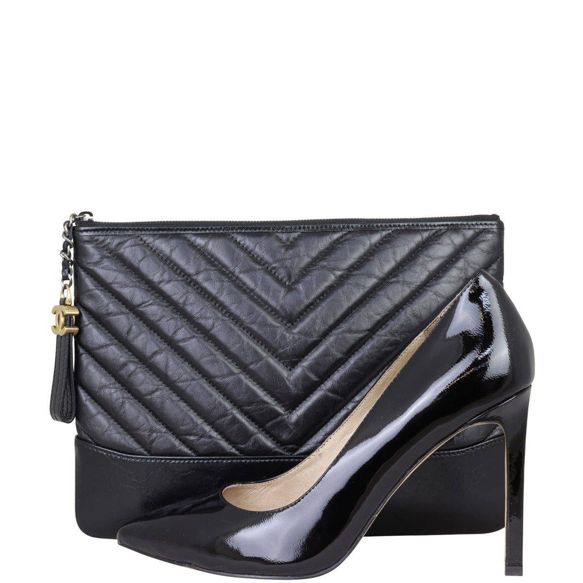 Chanel Gabrielle Chevron O-Case