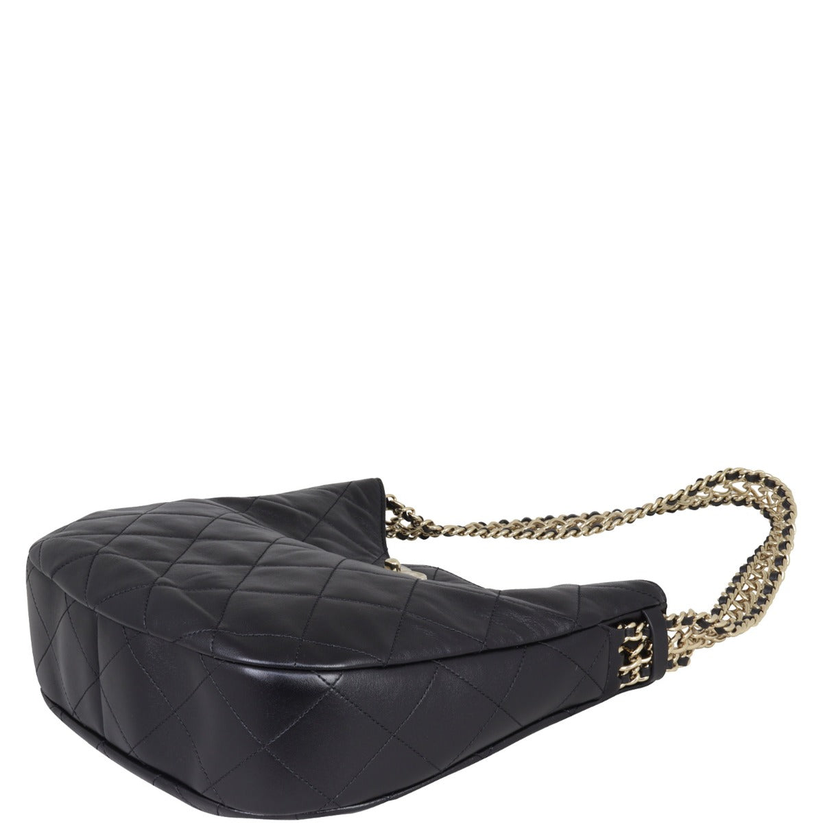 Chanel CC Lambskin Hobo