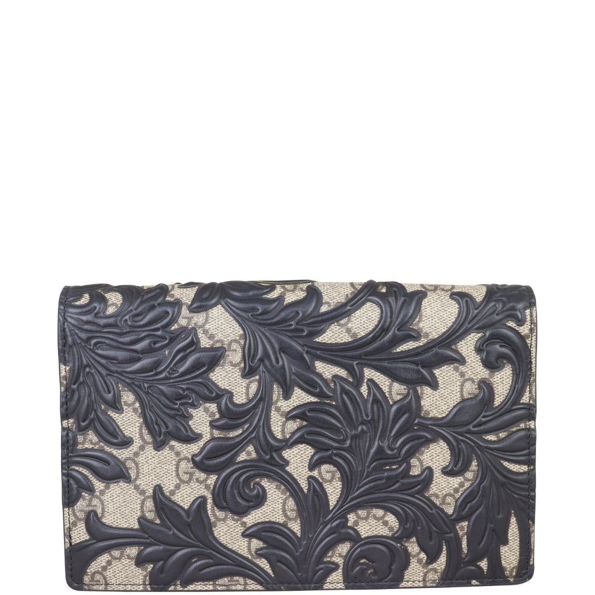 Gucci GG Supreme Arabesque Wallet on Chain