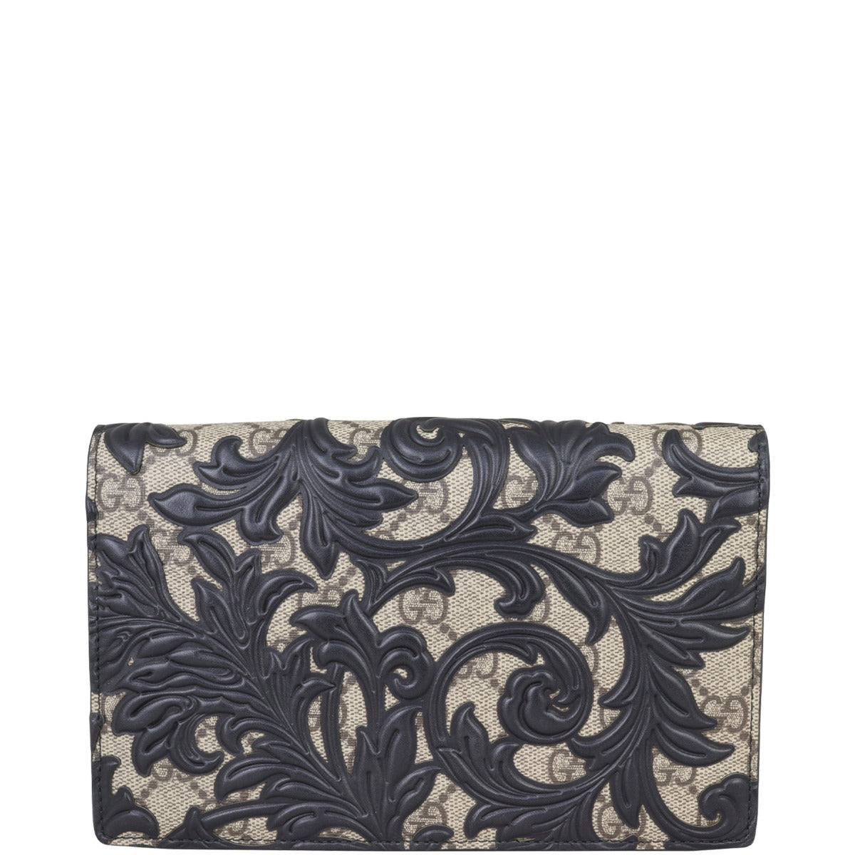 Gucci GG Supreme Arabesque Wallet on Chain