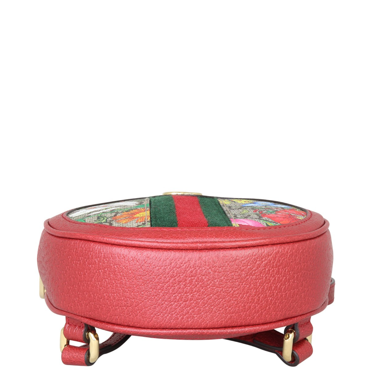 Gucci Flora GG Supreme Ophidia Round Backpack Mini