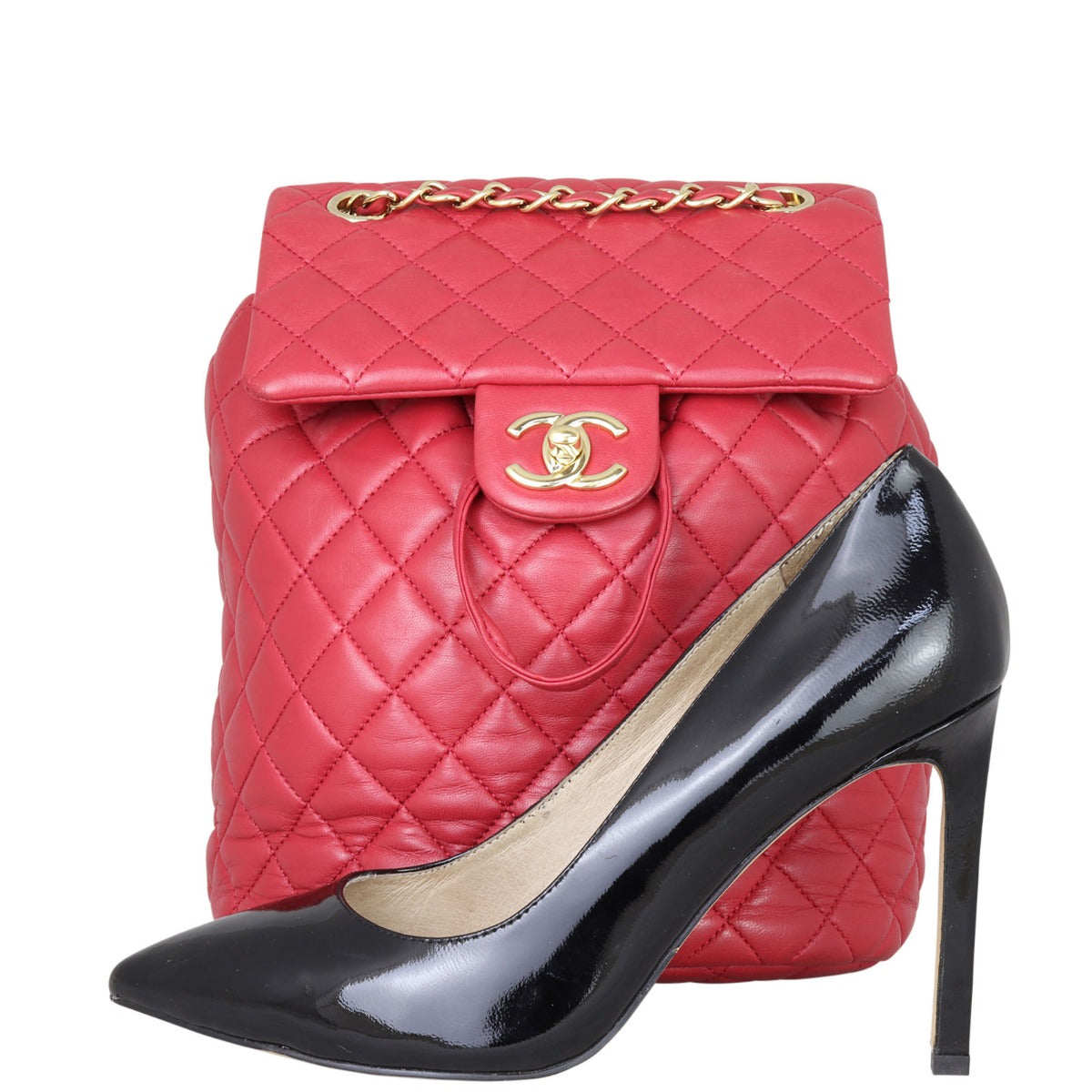 Chanel Urban Spirit Backpack Small | Red