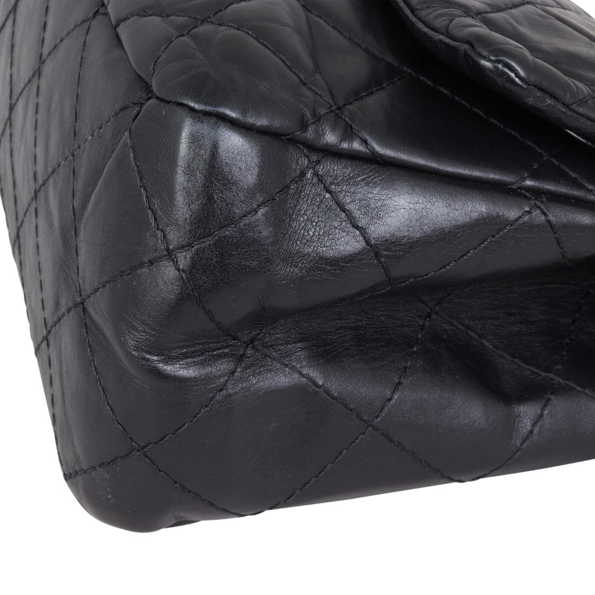 Chanel 2.55 Reissue 227 Double Flap Bag | Silver Hardware
