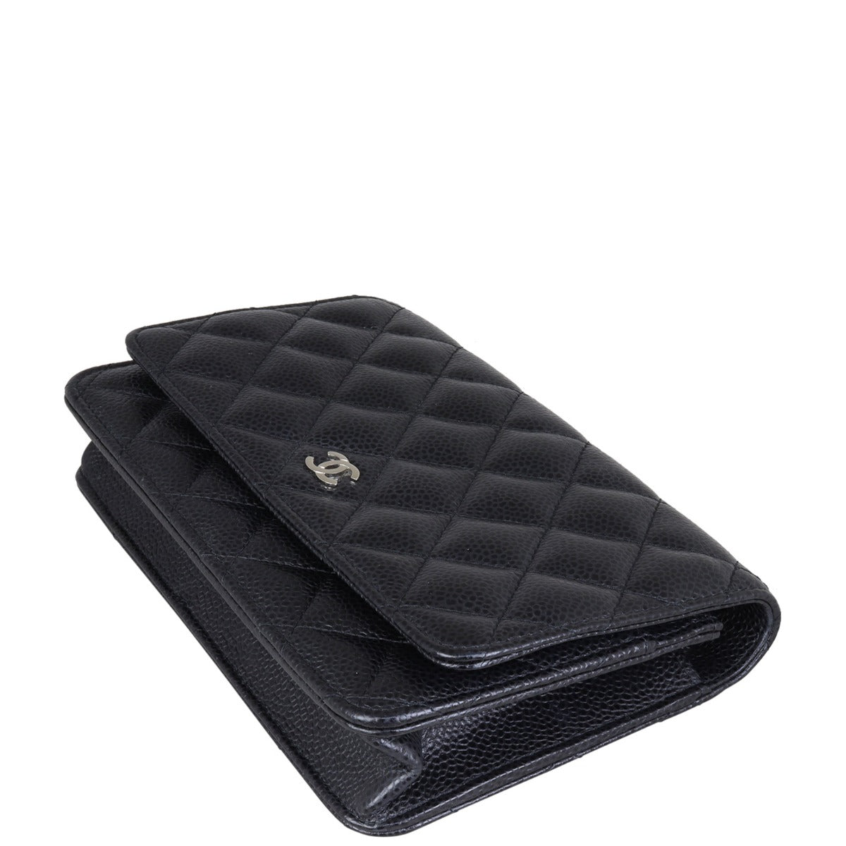 Chanel Classic Wallet on Chain | Caviar Leather