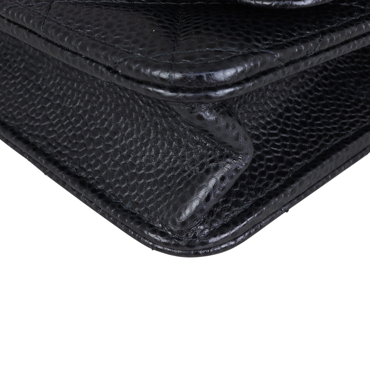 Chanel Classic Wallet on Chain | Caviar Leather