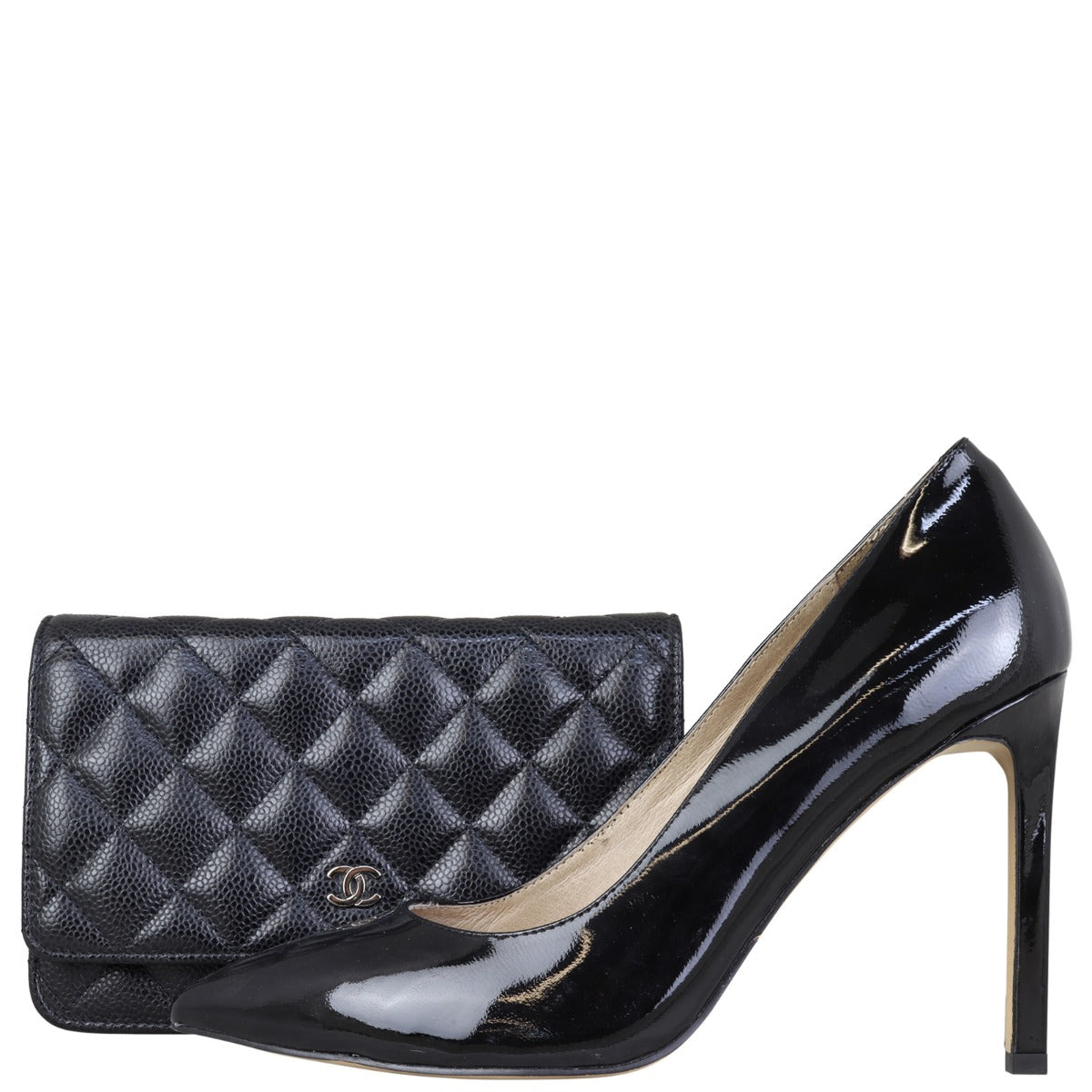 Chanel Classic Wallet on Chain | Caviar Leather