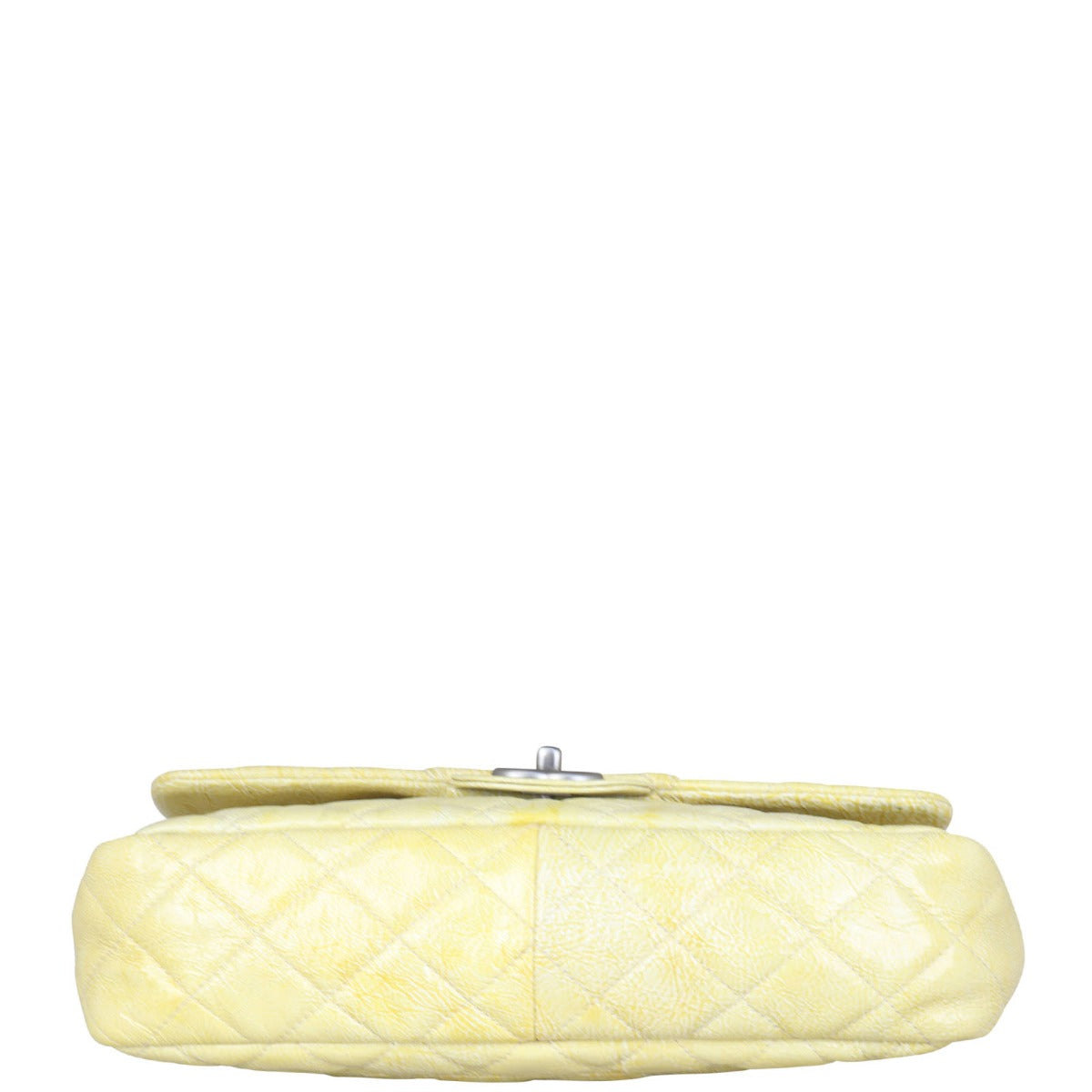 Chanel Classic Single Flap Jumbo Vinyl | Yellow