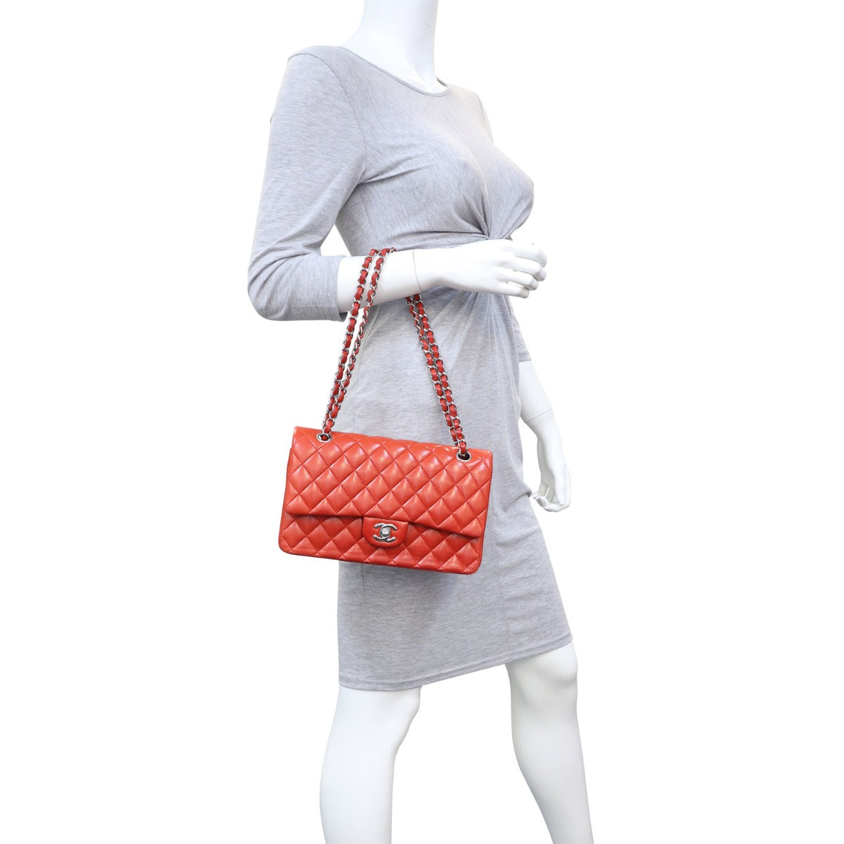 Chanel Classic Double Flap Medium | Red 15 Series