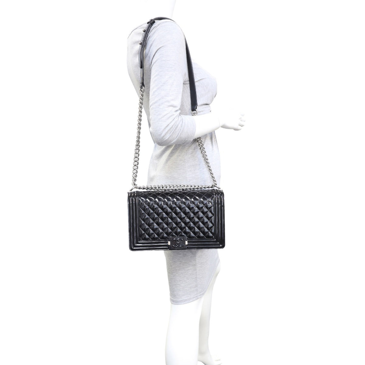 Chanel Boy New Medium | Black 20 Series