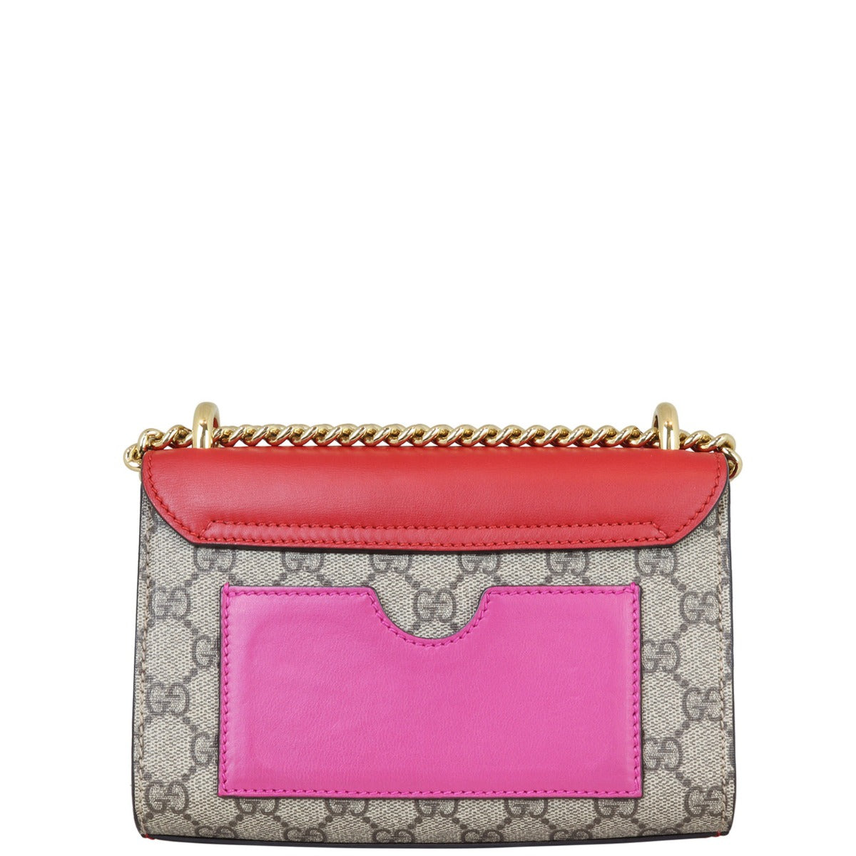 Gucci GG Supreme Padlock Small Shoulder Bag