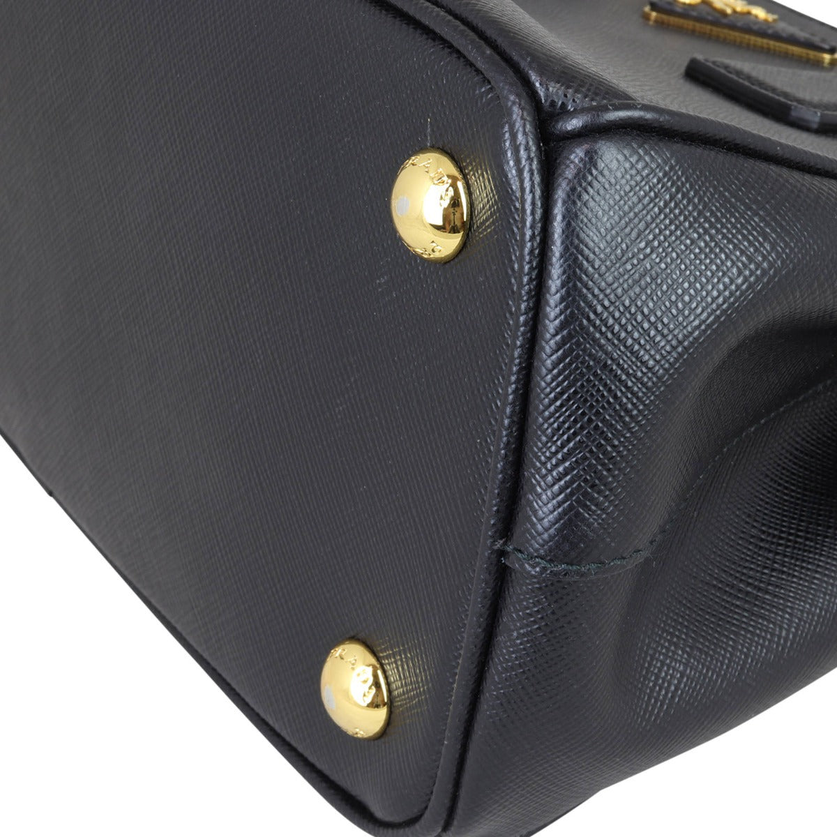 Prada Saffiano Lux Galleria Double Zip Tote Mini
