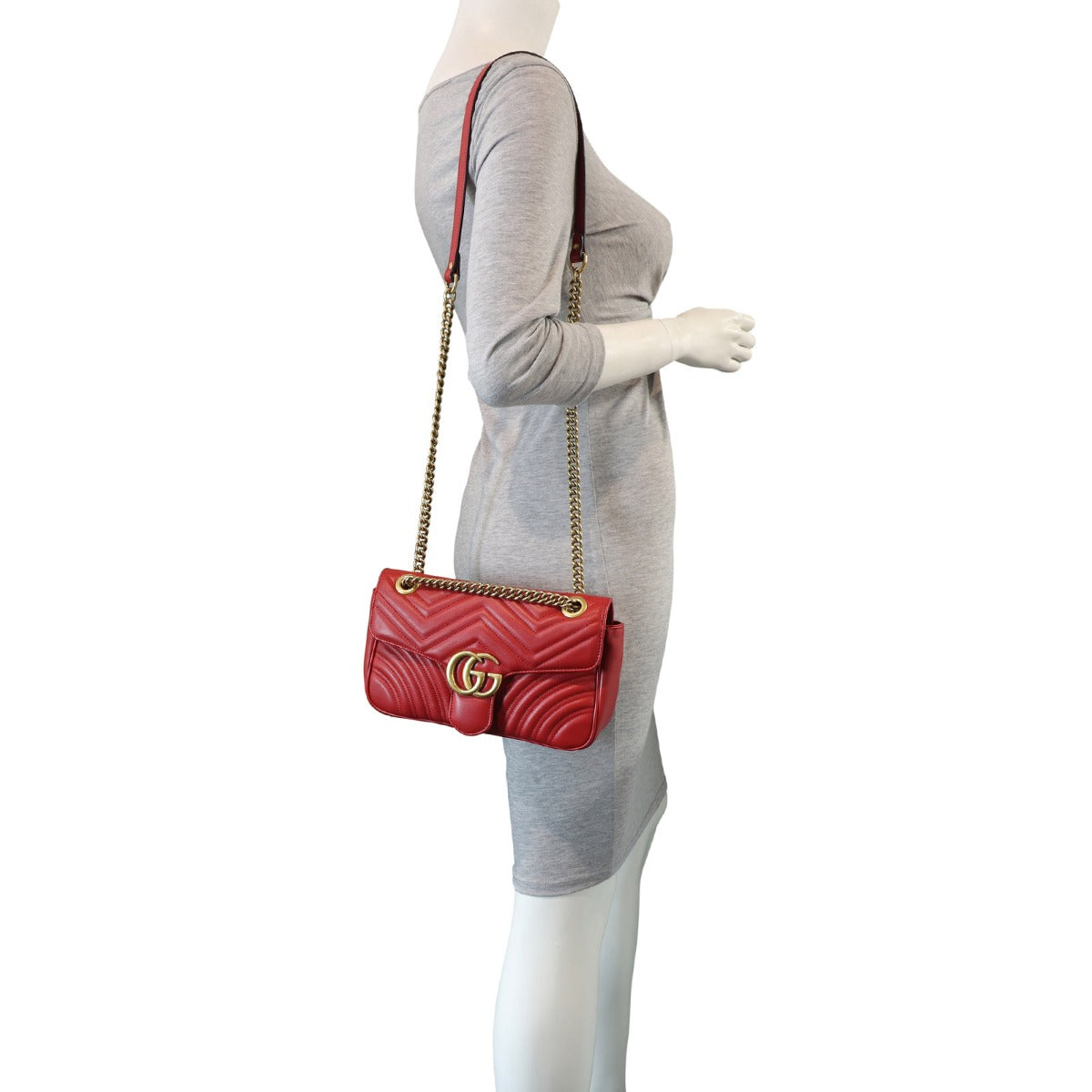 Gucci GG Marmont Matelasse Small Shoulder Bag