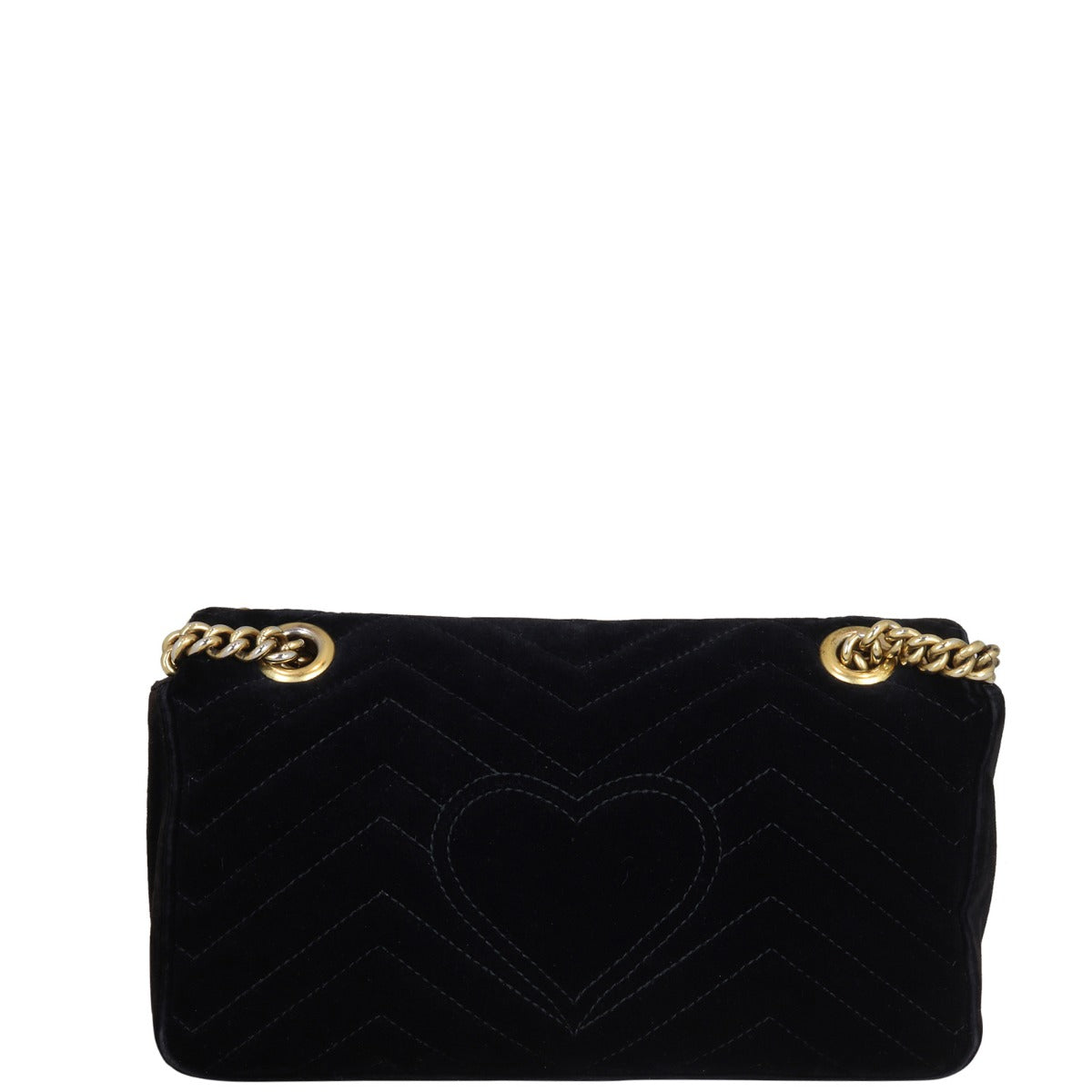 Gucci GG Marmont Small Velvet Shoulder Bag