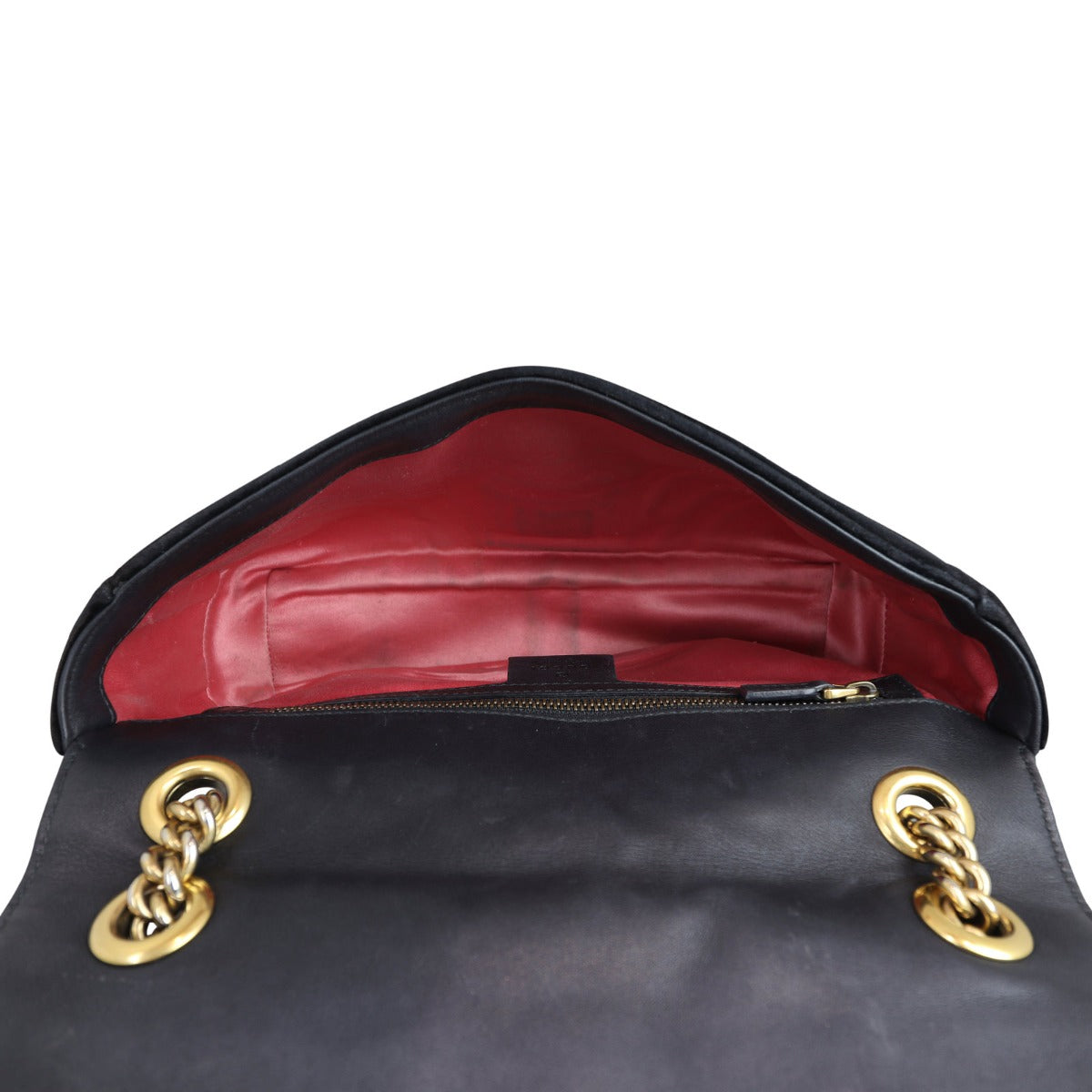 Gucci GG Marmont Small Velvet Shoulder Bag