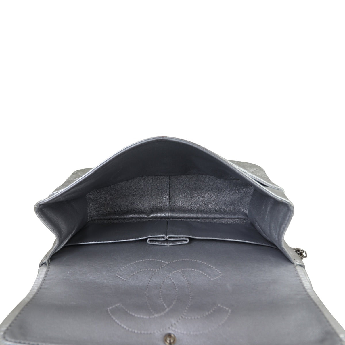 Chanel 2.55 Reissue 226 Double Flap Bag | Silver