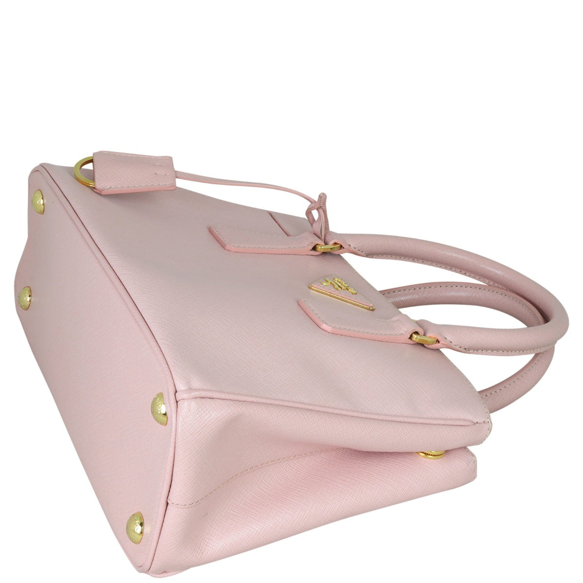 Prada Saffiano Lux Galleria Double Zip Tote Mini