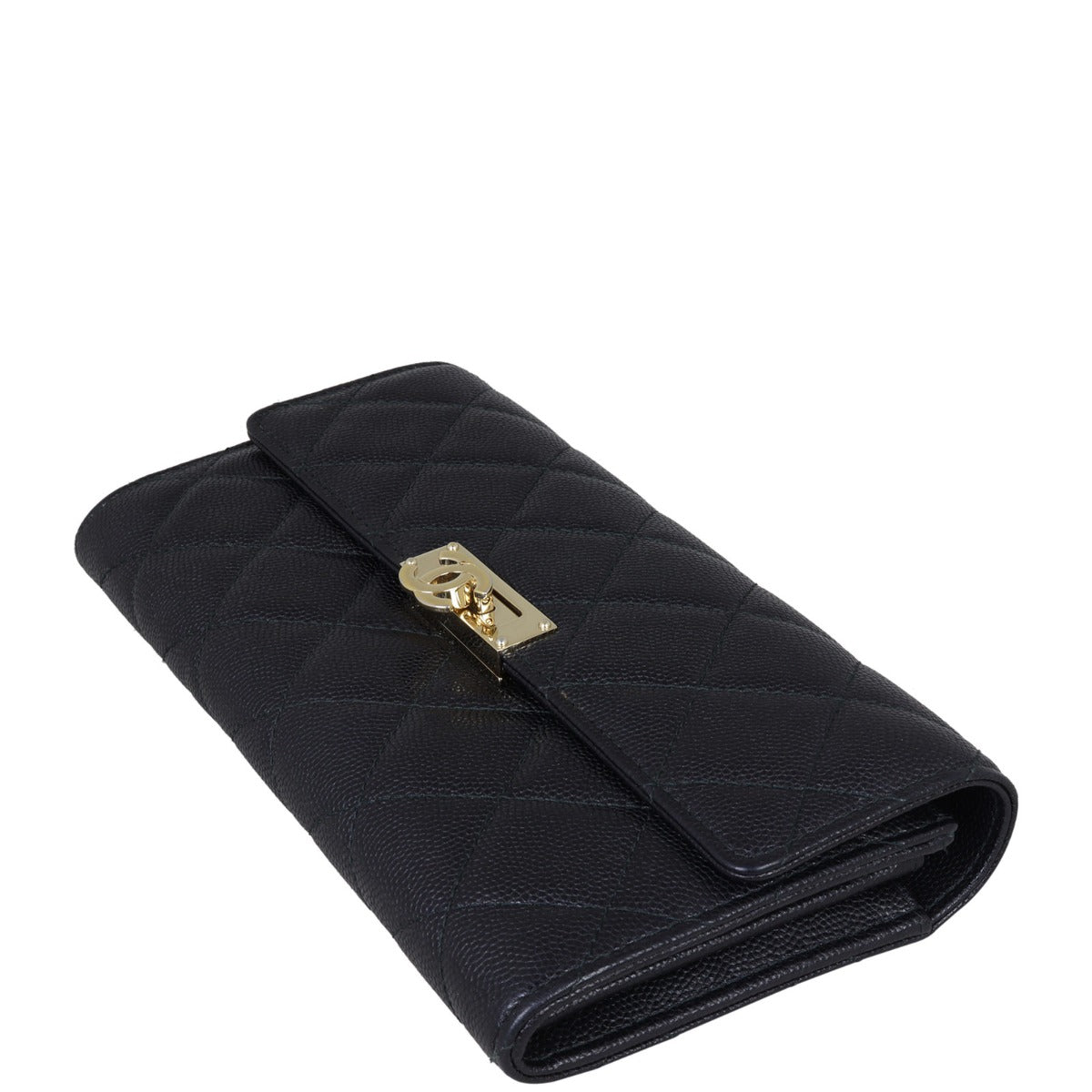 Chanel CC Golden Class Long Wallet