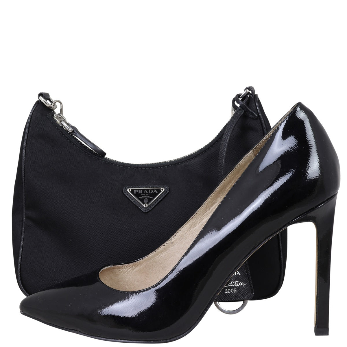 Prada Re-Edition 2005 Tessuto Shoulder Bag