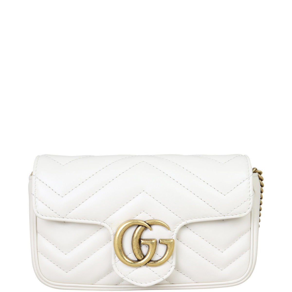 Gucci GG Marmont Matelasse Super Mini Shoulder Bag
