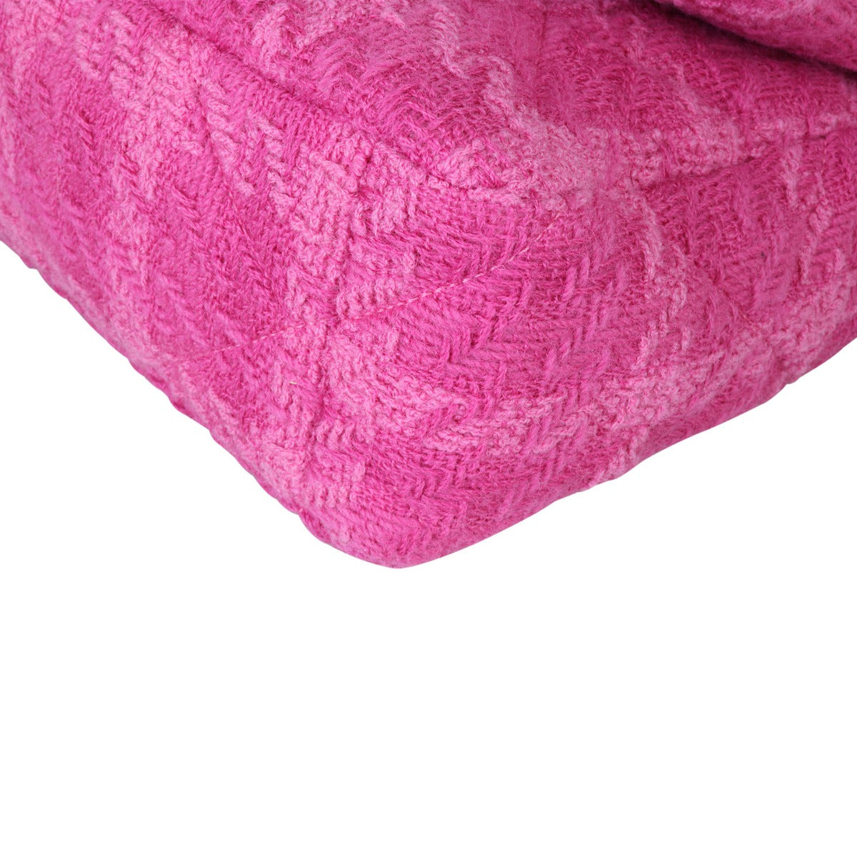 Chanel 19 Tweed Flap Bag Large | Pink