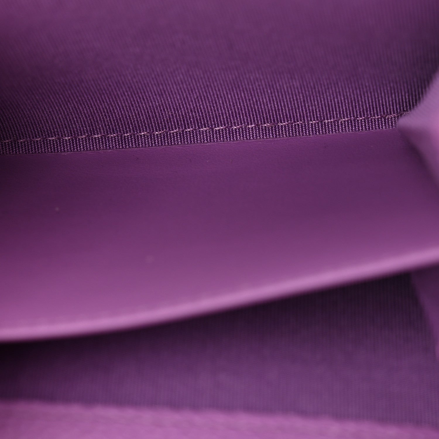 Caviar Quilted Boy Flap Card Holder Purple