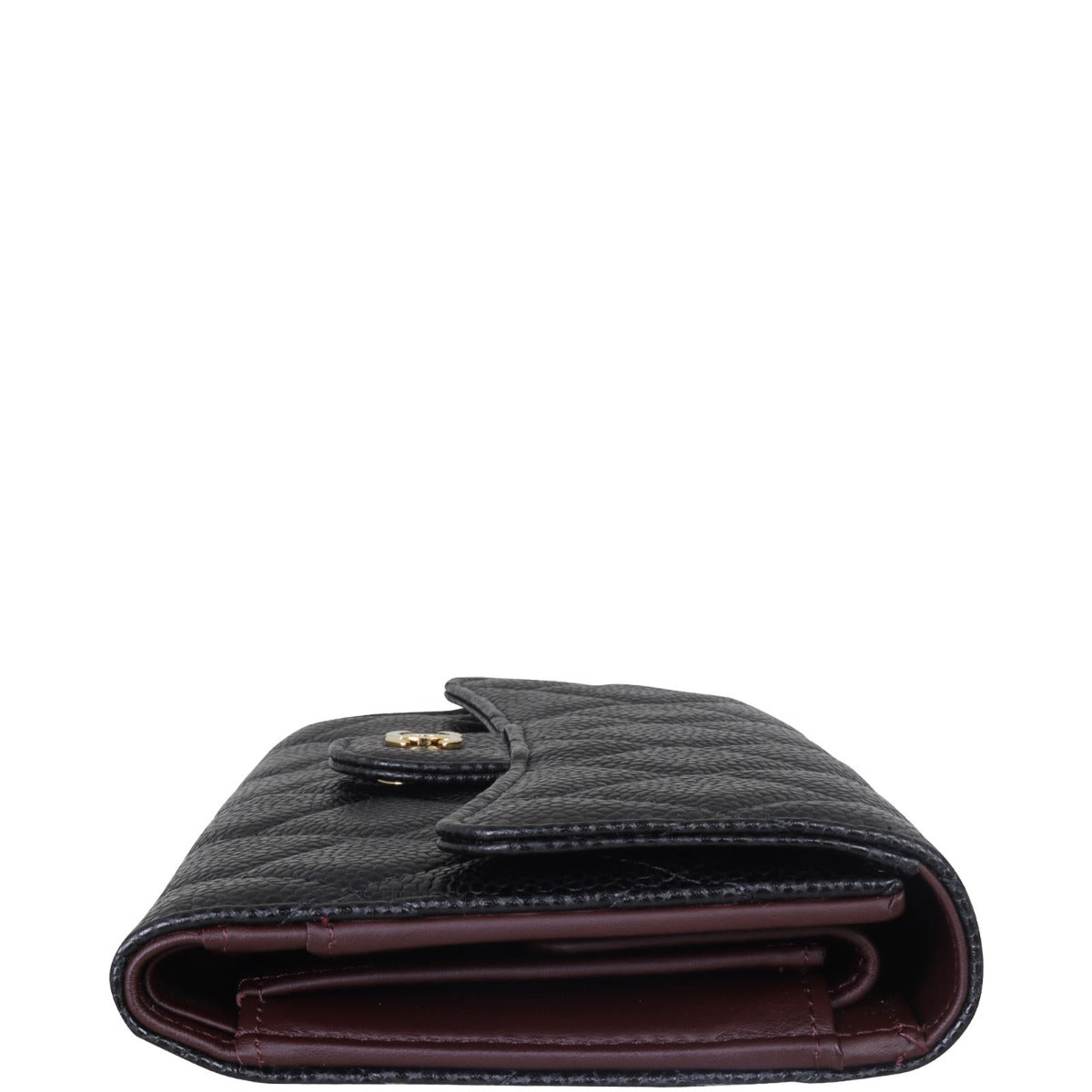 Chanel Classic Flap Long Wallet | Black GHW