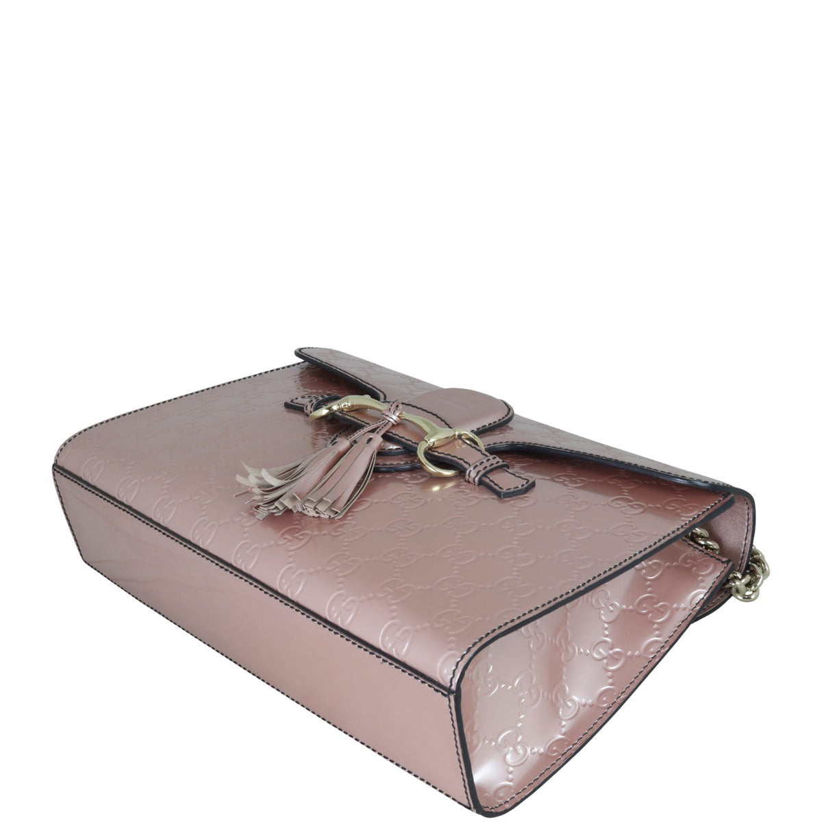 Gucci Emily Guccissima Medium Chain Shoulder Bag