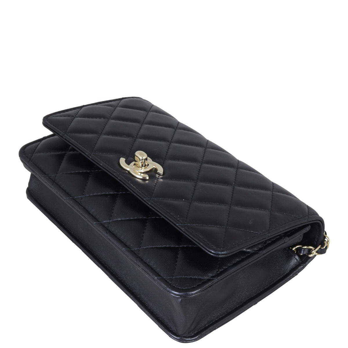Chanel CC Trendy Wallet on Chain | Black