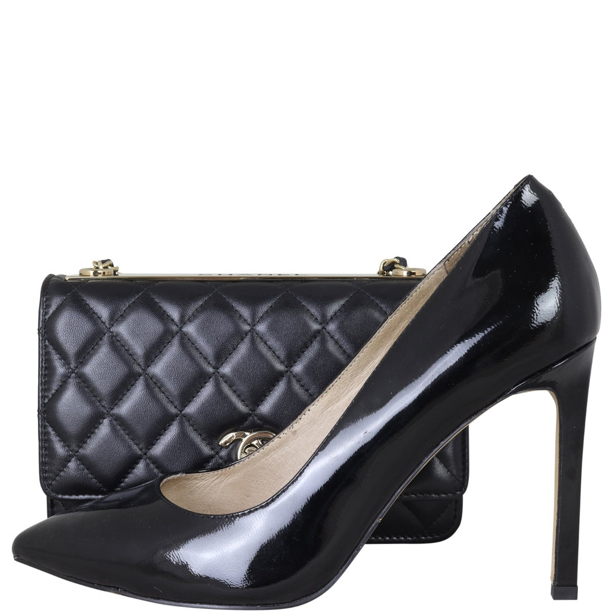 Chanel CC Trendy Wallet on Chain | Black