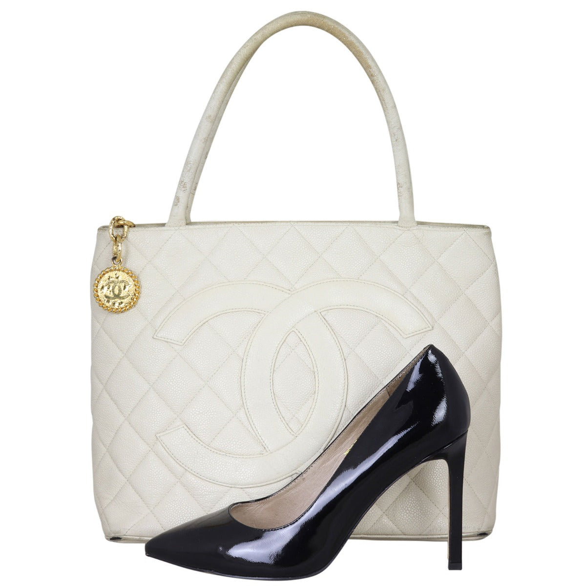 Chanel Medallion Tote | Off White