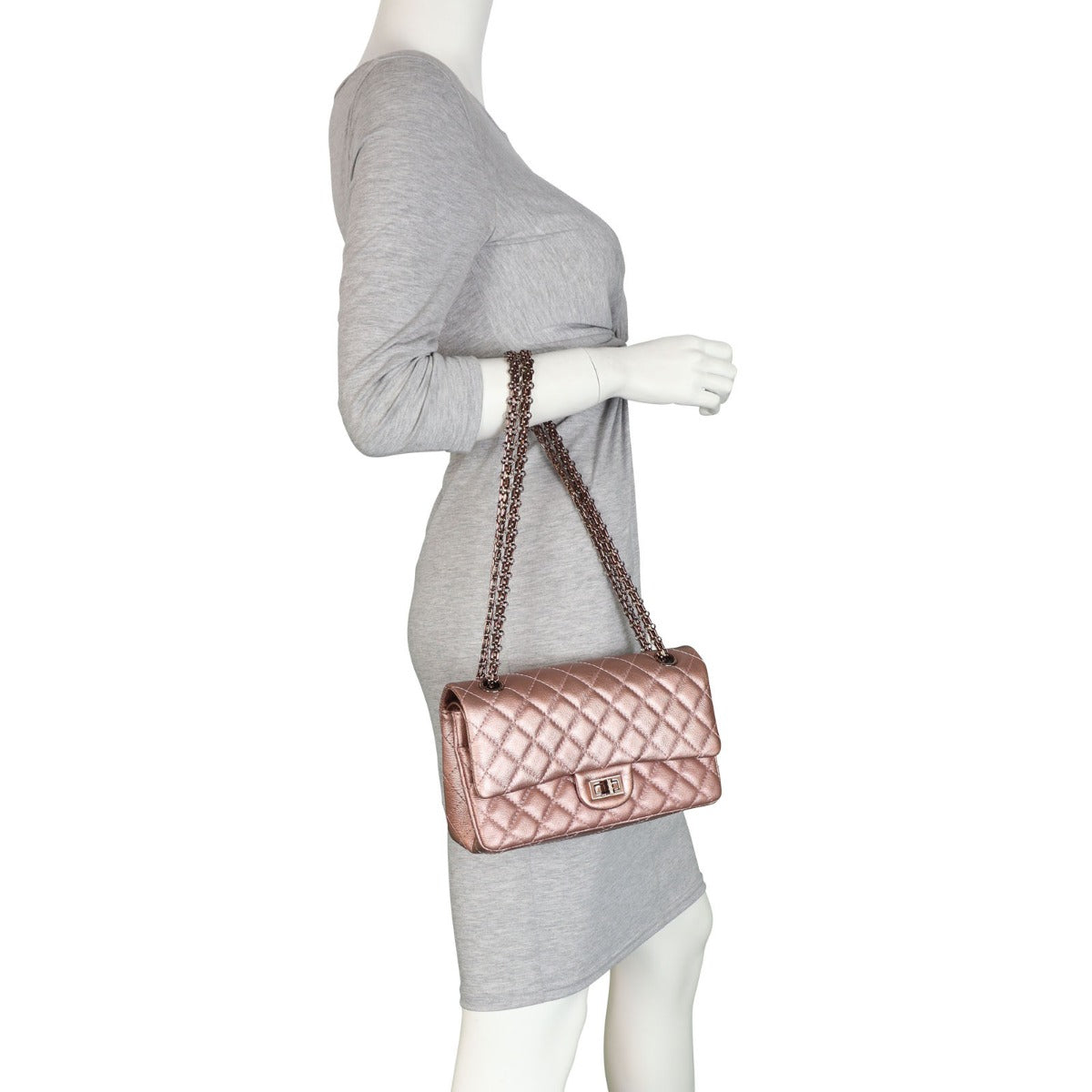Chanel 2.55 Reissue 225 Double Flap Bag | Pink