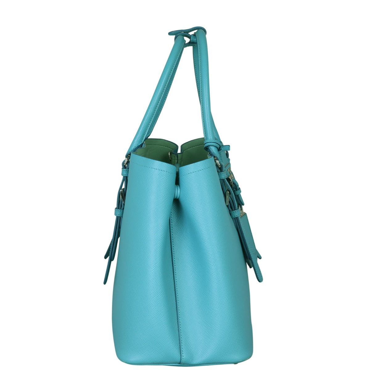 Prada Saffiano Cuir Double Bag Large