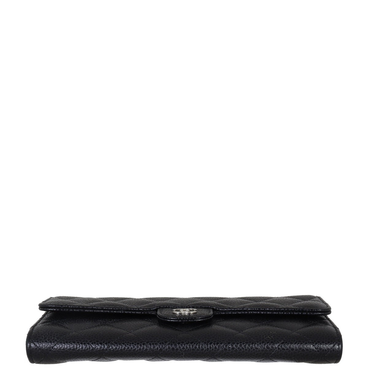 Chanel Classic Flap Long Wallet | Black Diamond Caviar
