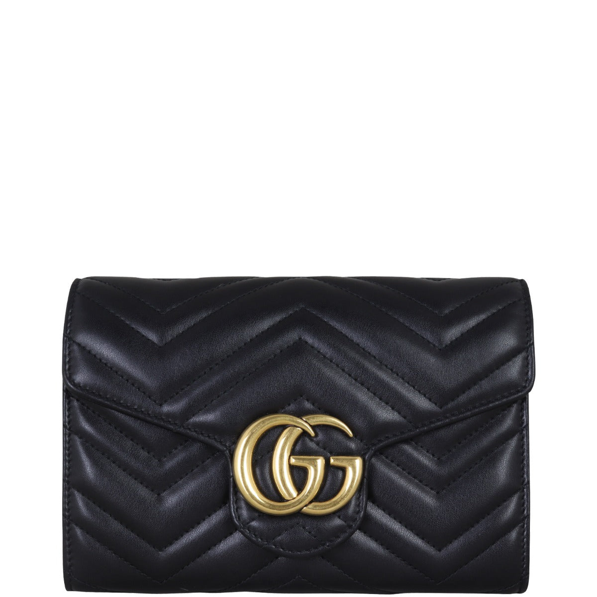Gucci GG Marmont Matelasse Chain Wallet