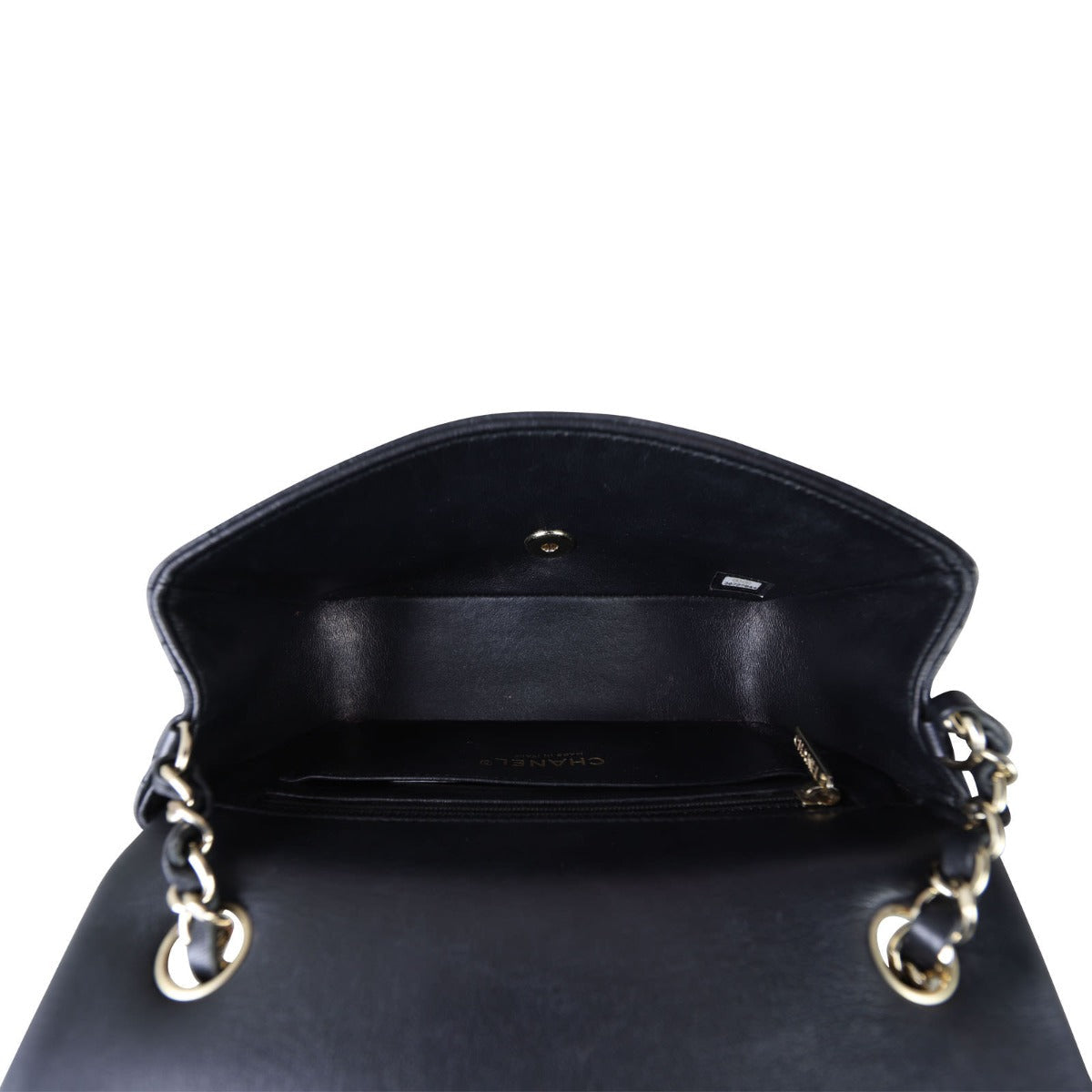 Chanel Classic Flap Mini Rectangular Bag | Black GHW