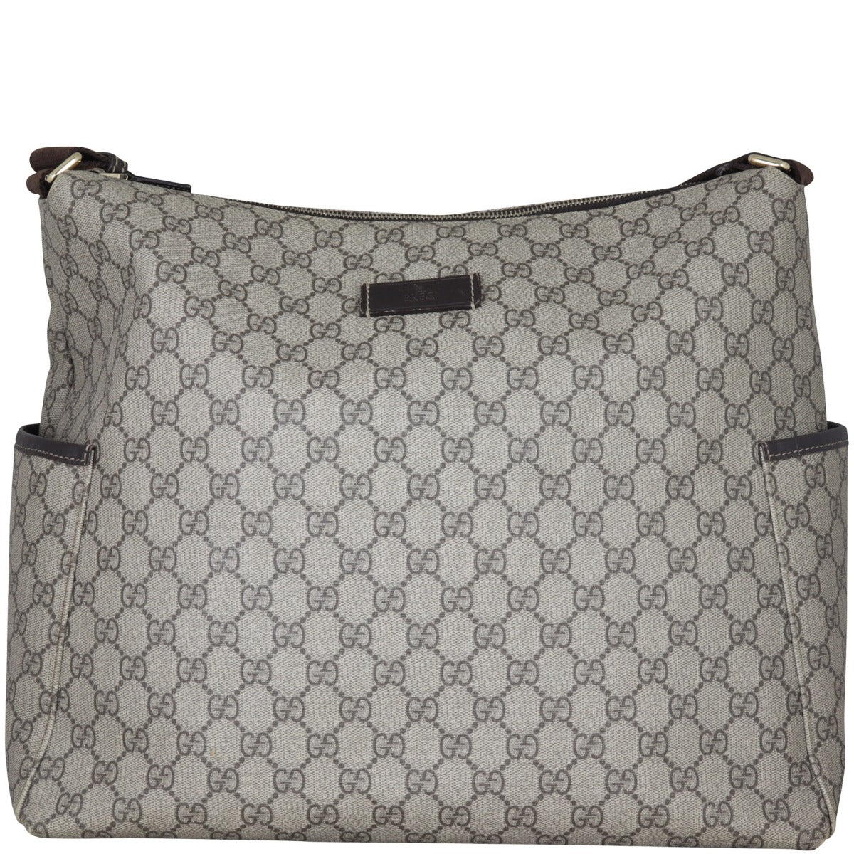 Gucci GG Supreme Side Pocket Messenger Bag