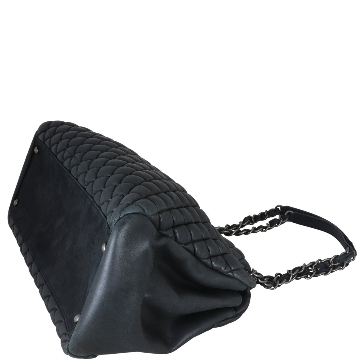 Chanel Mademoiselle Bowler Bag Large | Charcoal