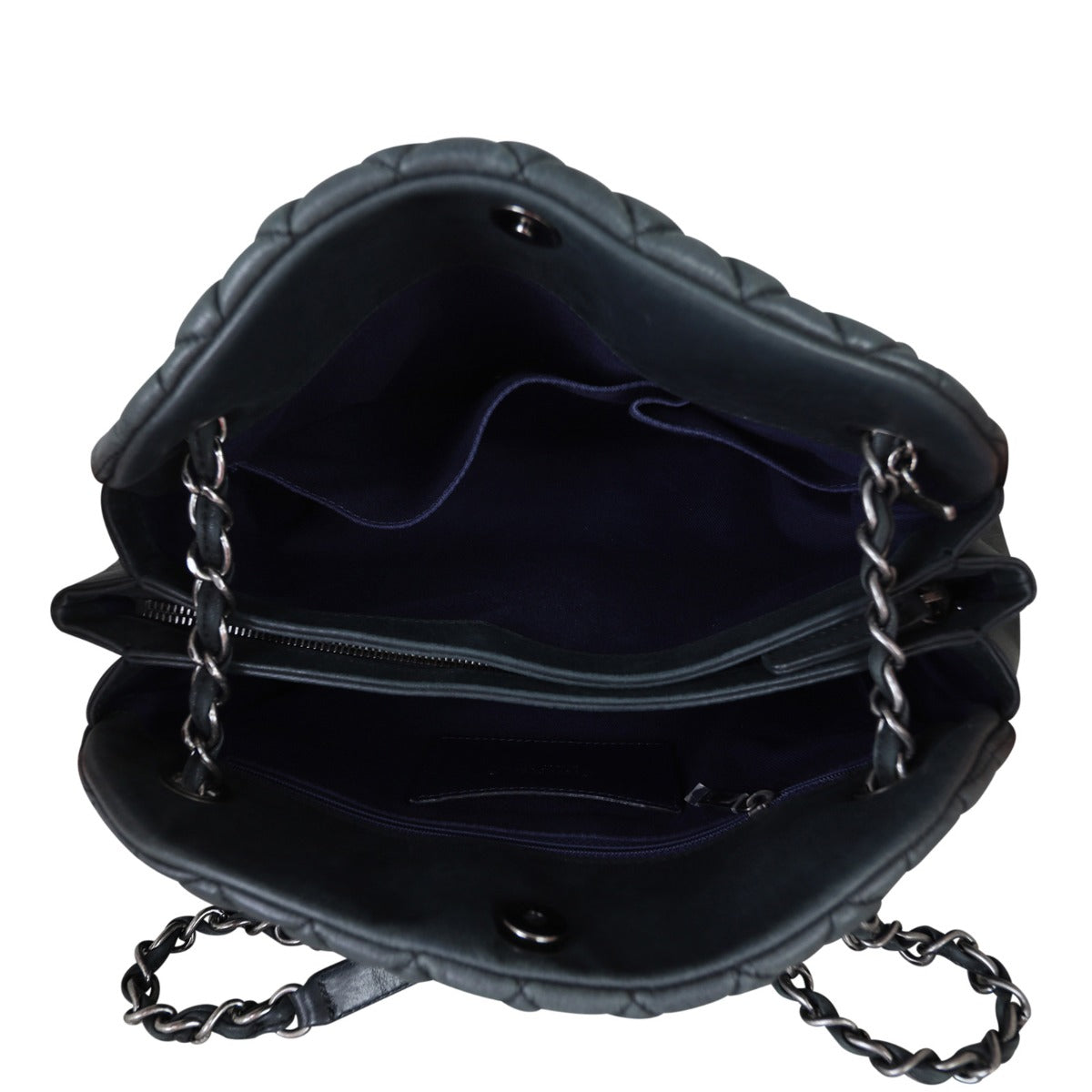 Chanel Mademoiselle Bowler Bag Large | Charcoal