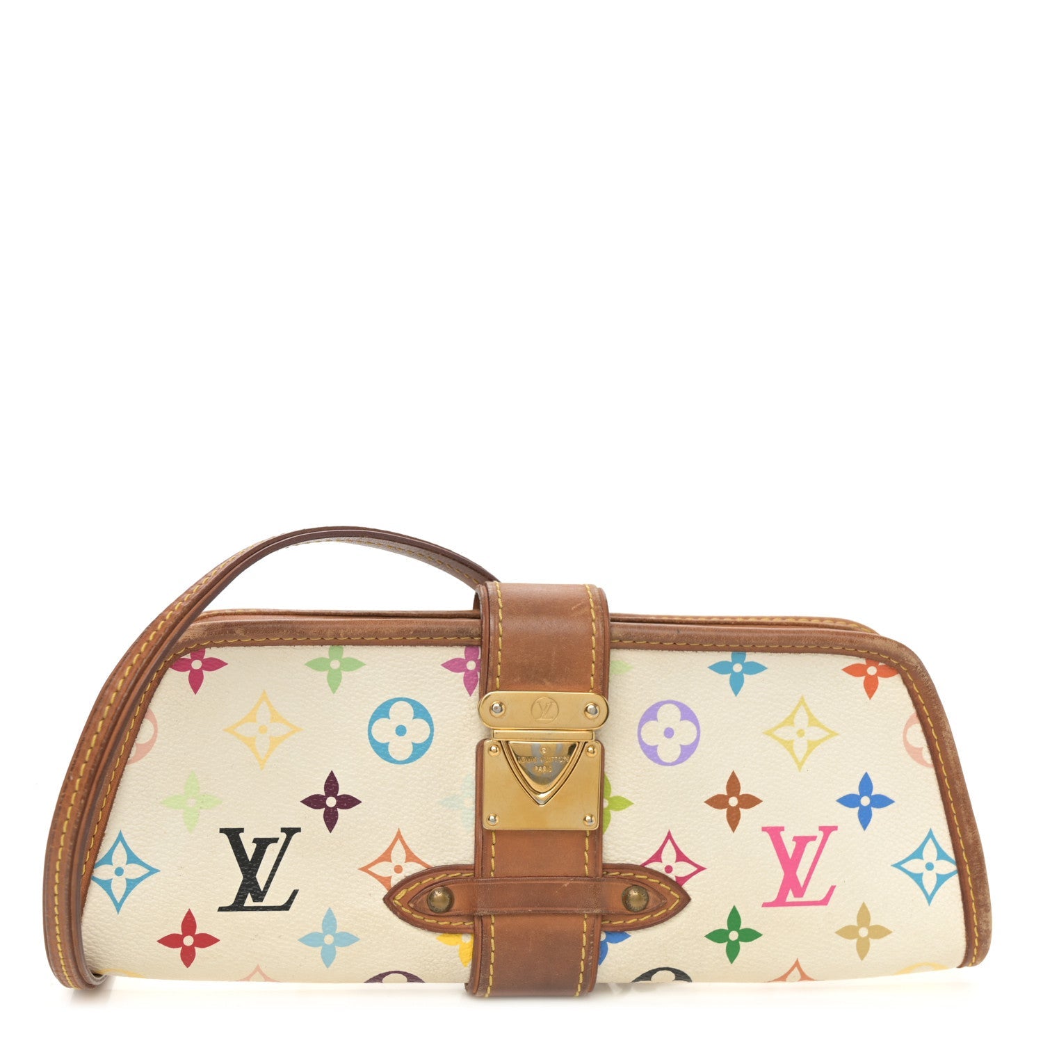 Monogram Multicolor Shirley White
