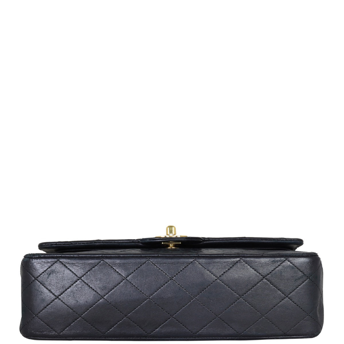 Chanel Classic Double Flap Medium | Black Vintage Lambskin Gold Hardware