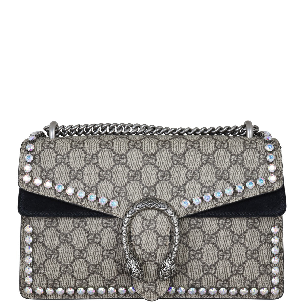 Gucci Dionysus Crystal Embellished Small Shoulder Bag
