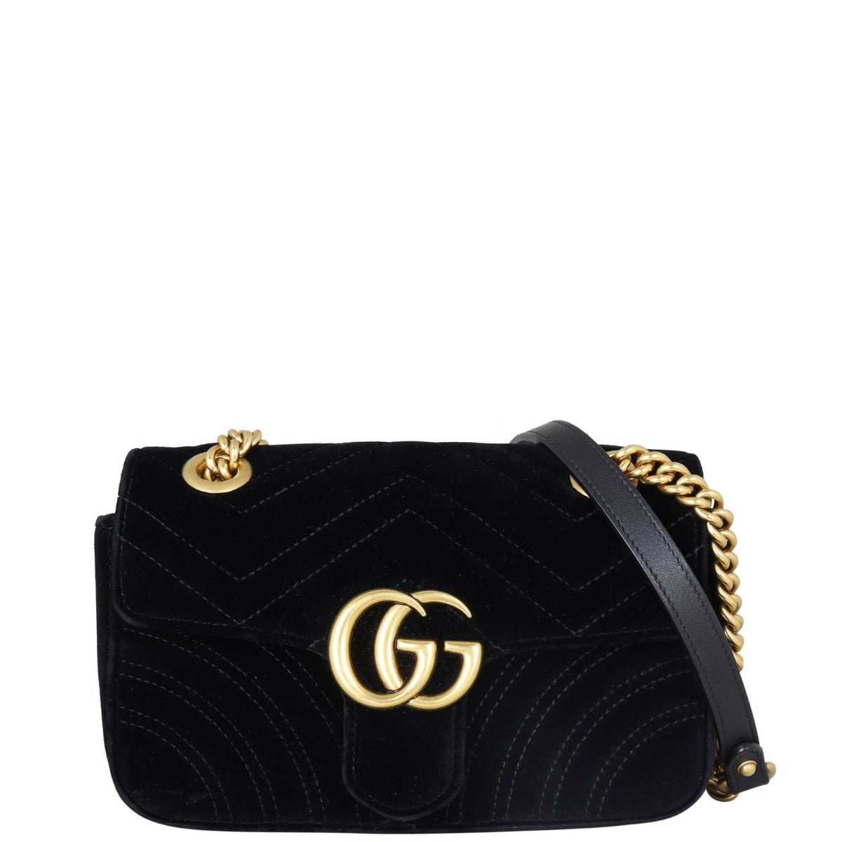 Gucci Marmont Velvet Mini Shoulder Bag