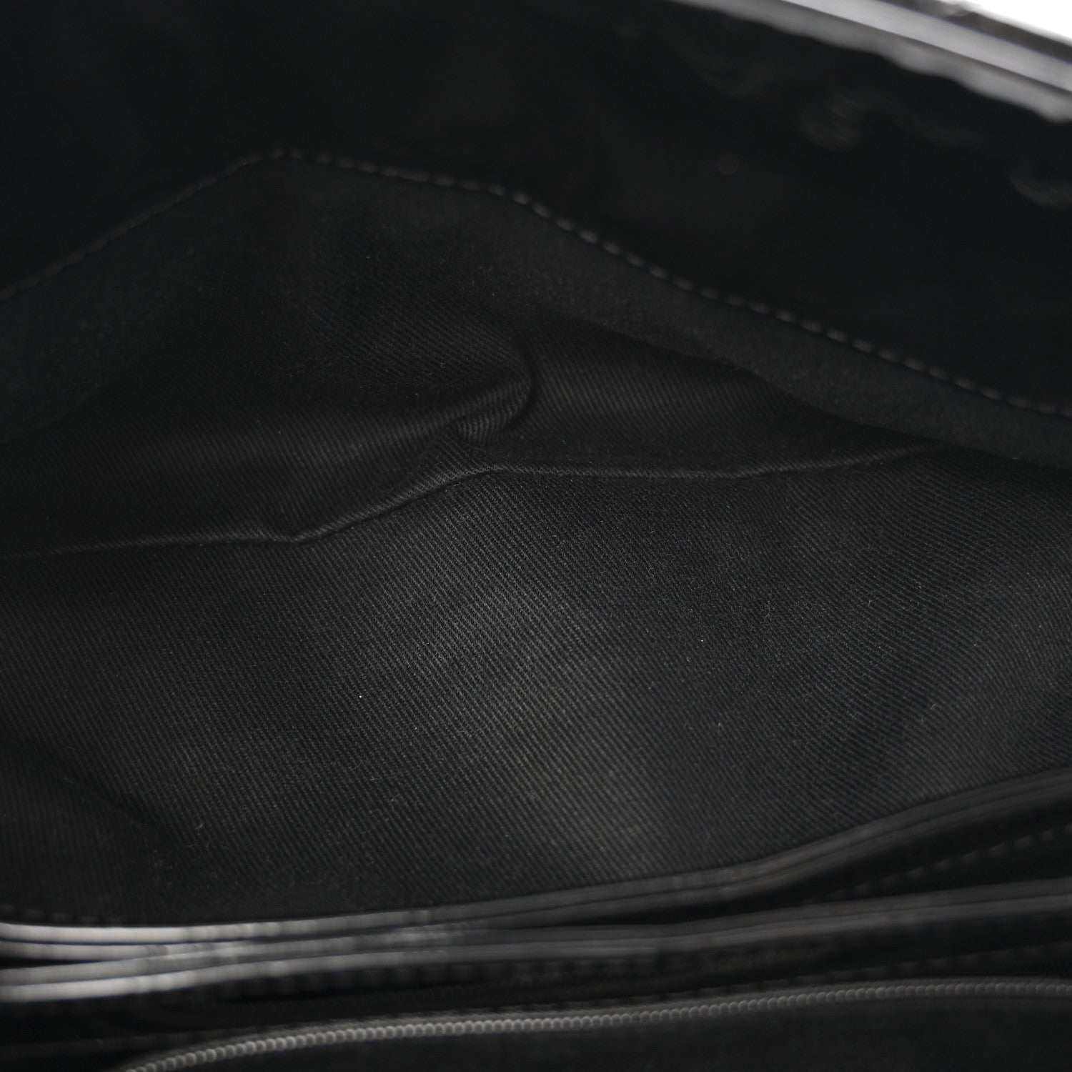Patent Quilted Medium Just Mademoiselle Black