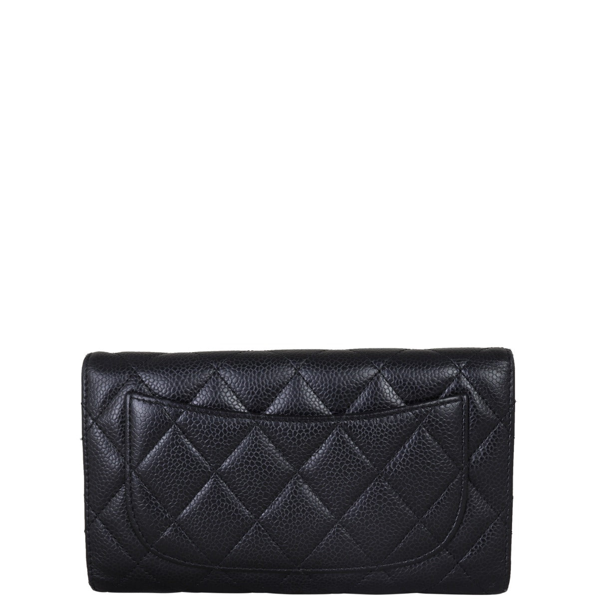 Chanel Classic Flap Long Wallet | Black SHW