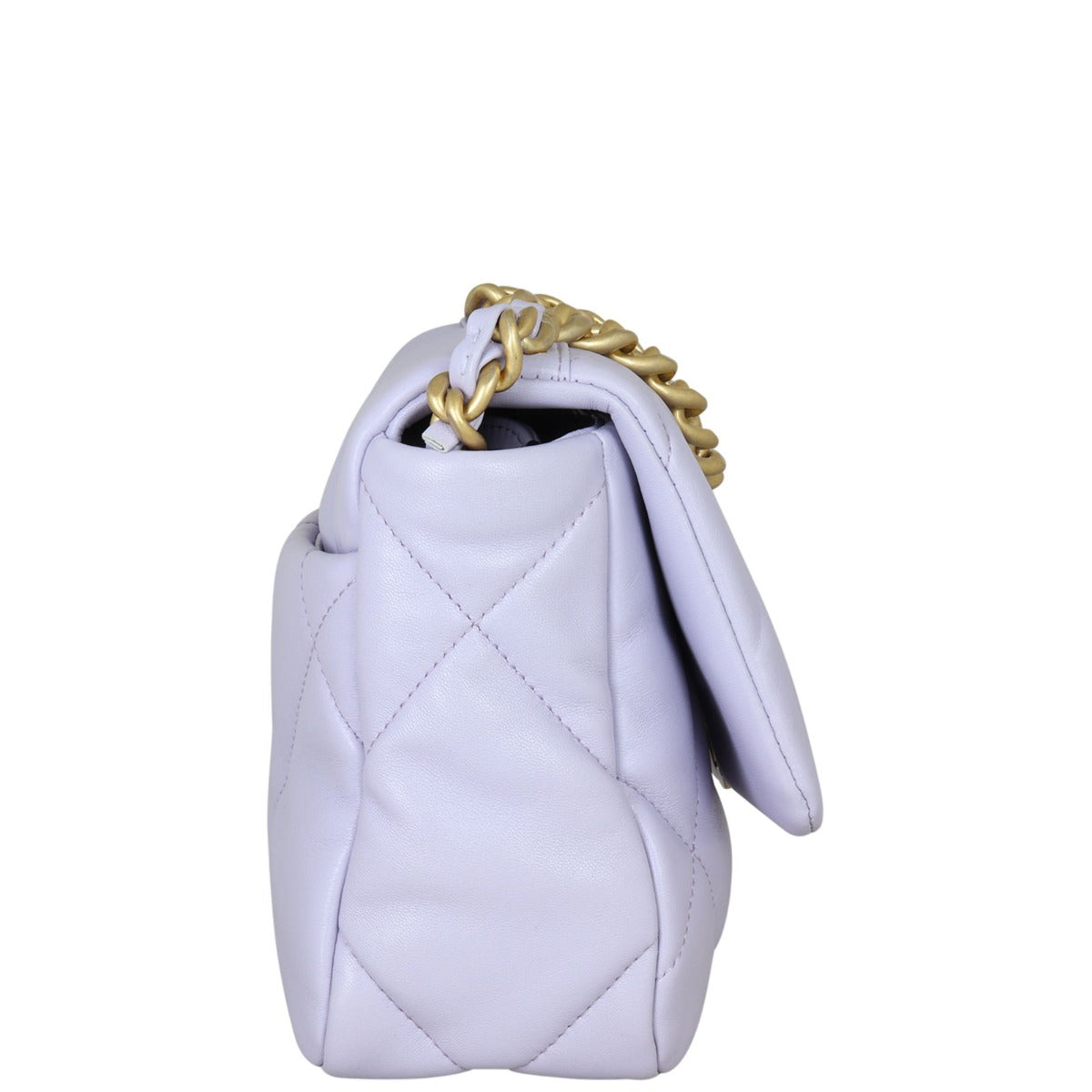 Chanel 19 Flap Bag Medium | White GHW