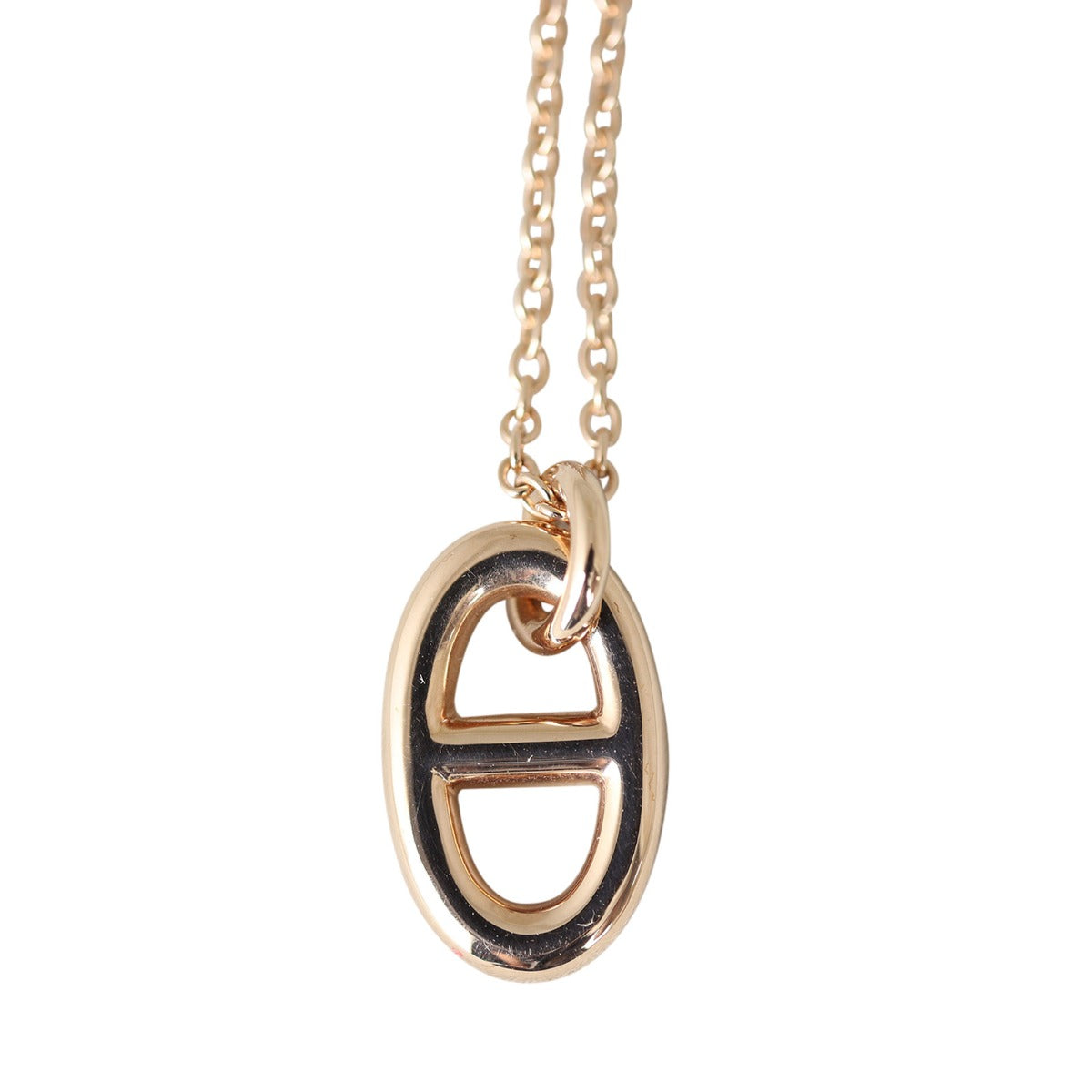 Hermes Farandole Pendant 18k Rose Gold Necklace